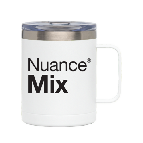 WHITE 14oz. Double Wall Stainless Mug