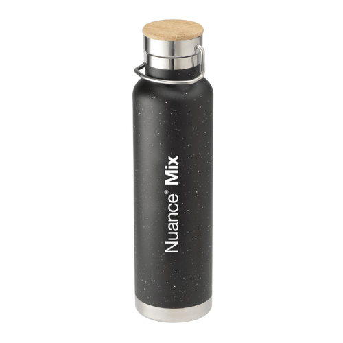 BLACK - 22oz. Speckled Insulated Waterbottle